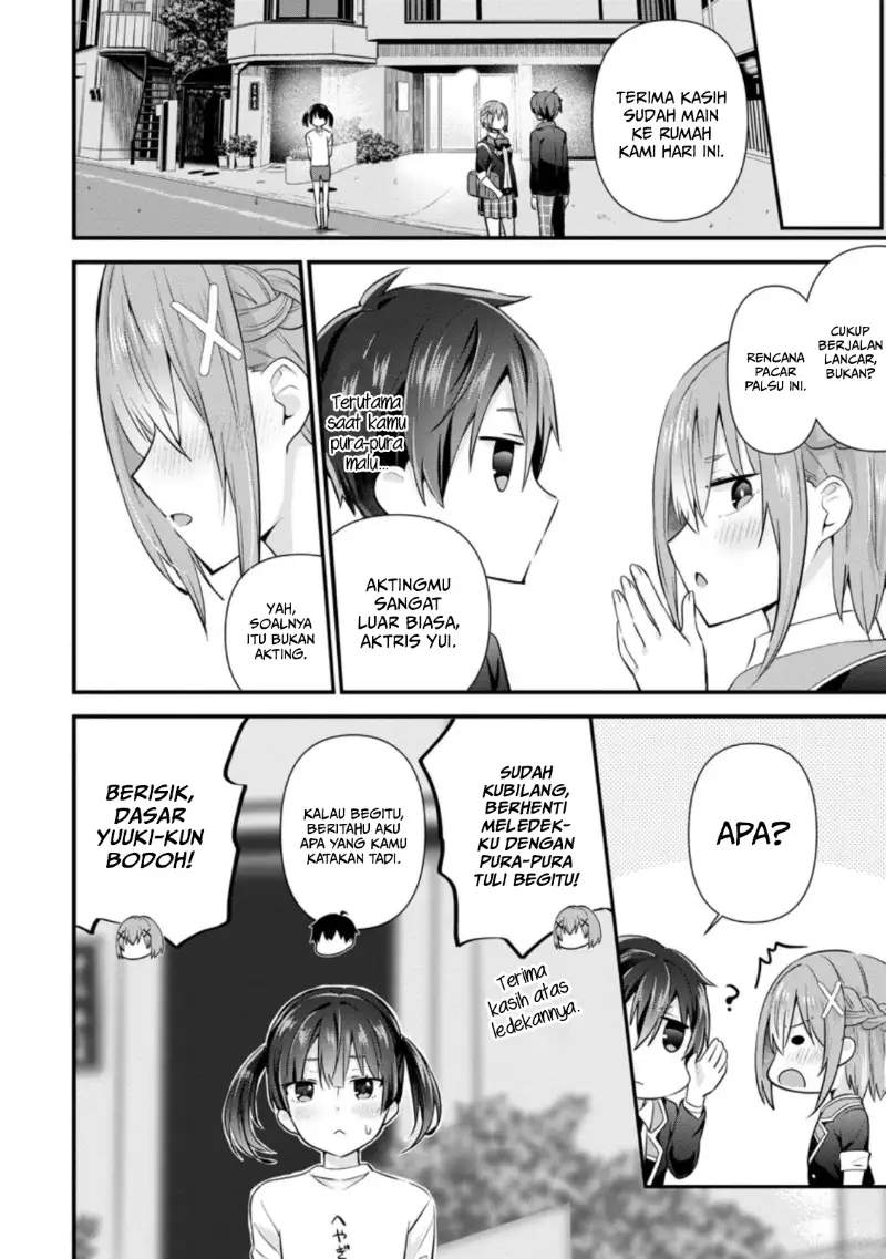 The Cute Girl Sitting Next to Me Is Trying to Make Me Fall in Love With Her as a Way to Ridicule Me, but the Tables Were Turned on Her Before She Knew It Chapter 07 Gambar 31